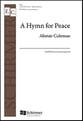 A Hymn for Peace SSATB choral sheet music cover